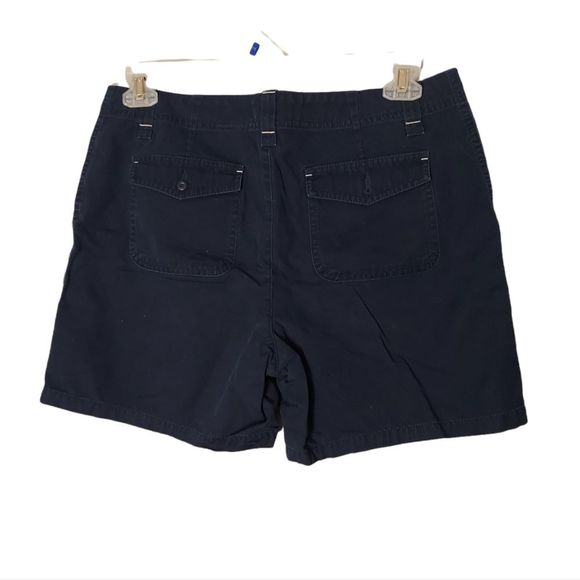 Eddie Bauer Navy Shorts - Picture 2 of 9